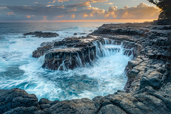 Queen's Bath Dawn #2