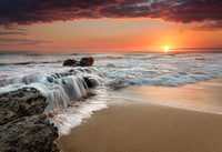 Moloa'a Beach Sunrise